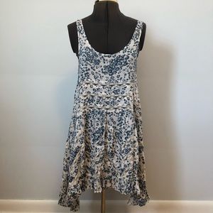 Free People Intimately Voile and Lace Trapeze Slip